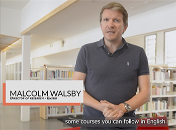 Malcolm Walsby, formations en anglais