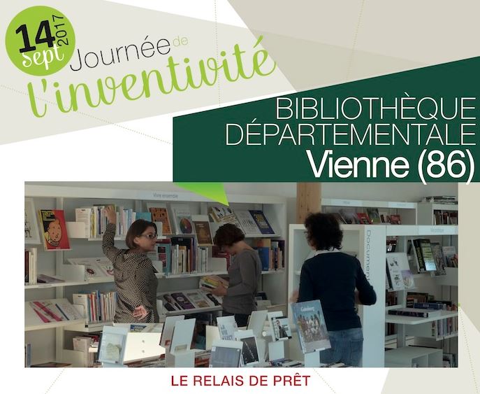 visuel projet relais de prêt bibliothèque départementale de la Vienne