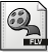 Icone symbolisant le format Fichier MP4