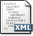 Icone symbolisant le format Fichier XML