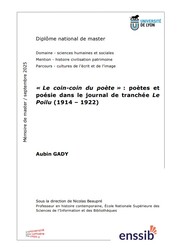 mémoire aubin gady