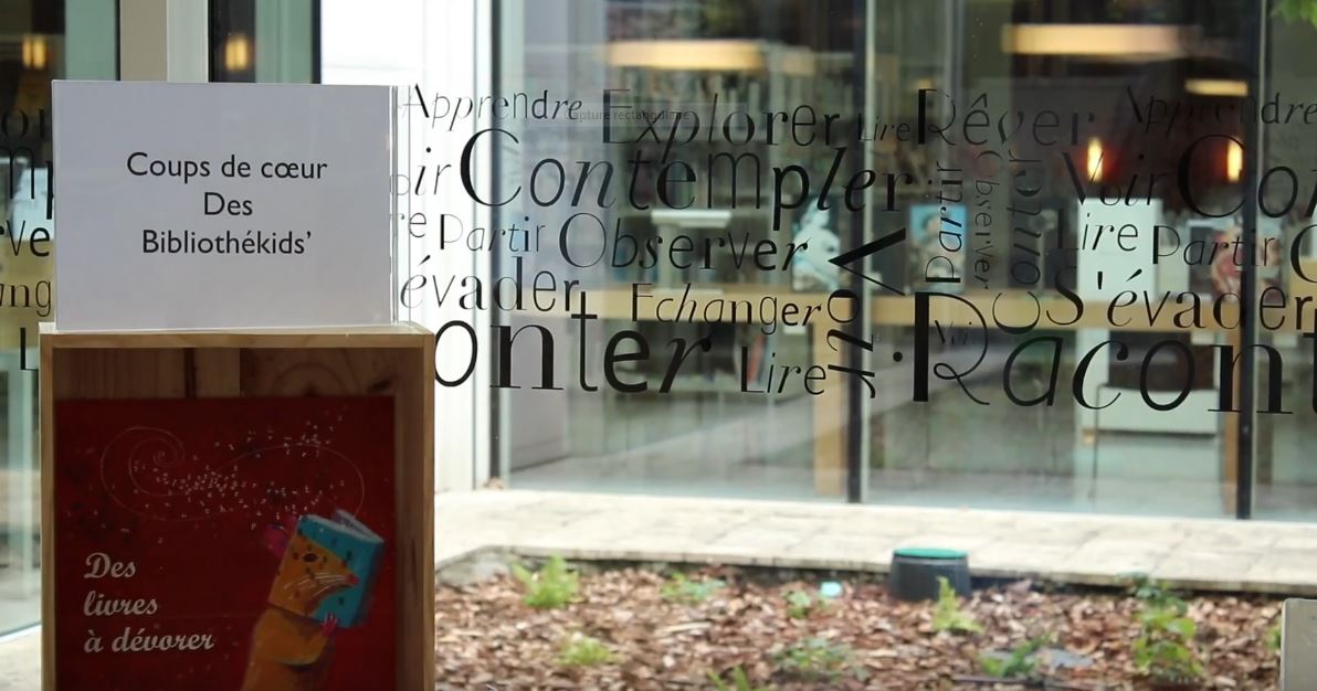 visuel projet bibliothékids médiathèque Lormont