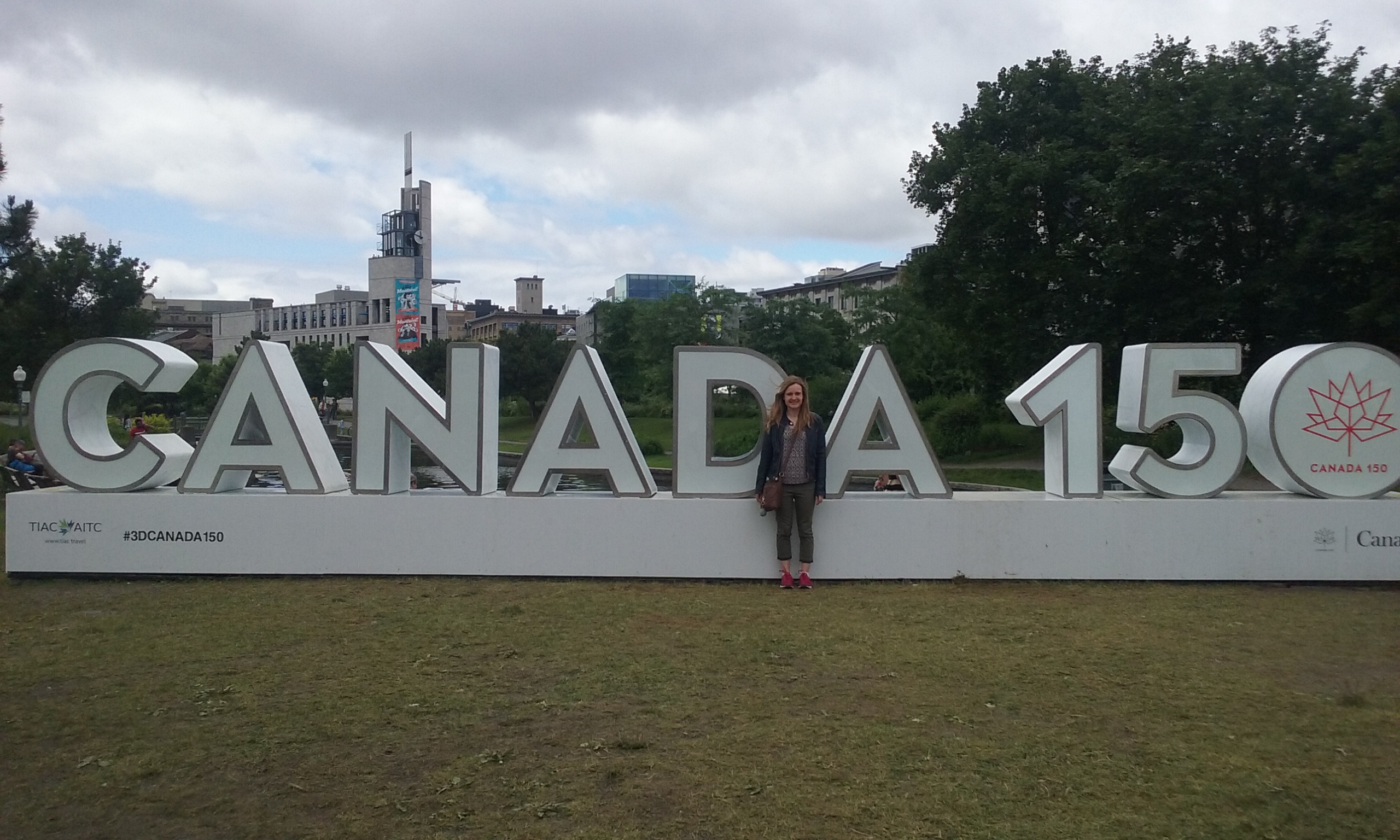 Laury Zinsz a la première session de l'école dété 2017 à Montréal, Canada