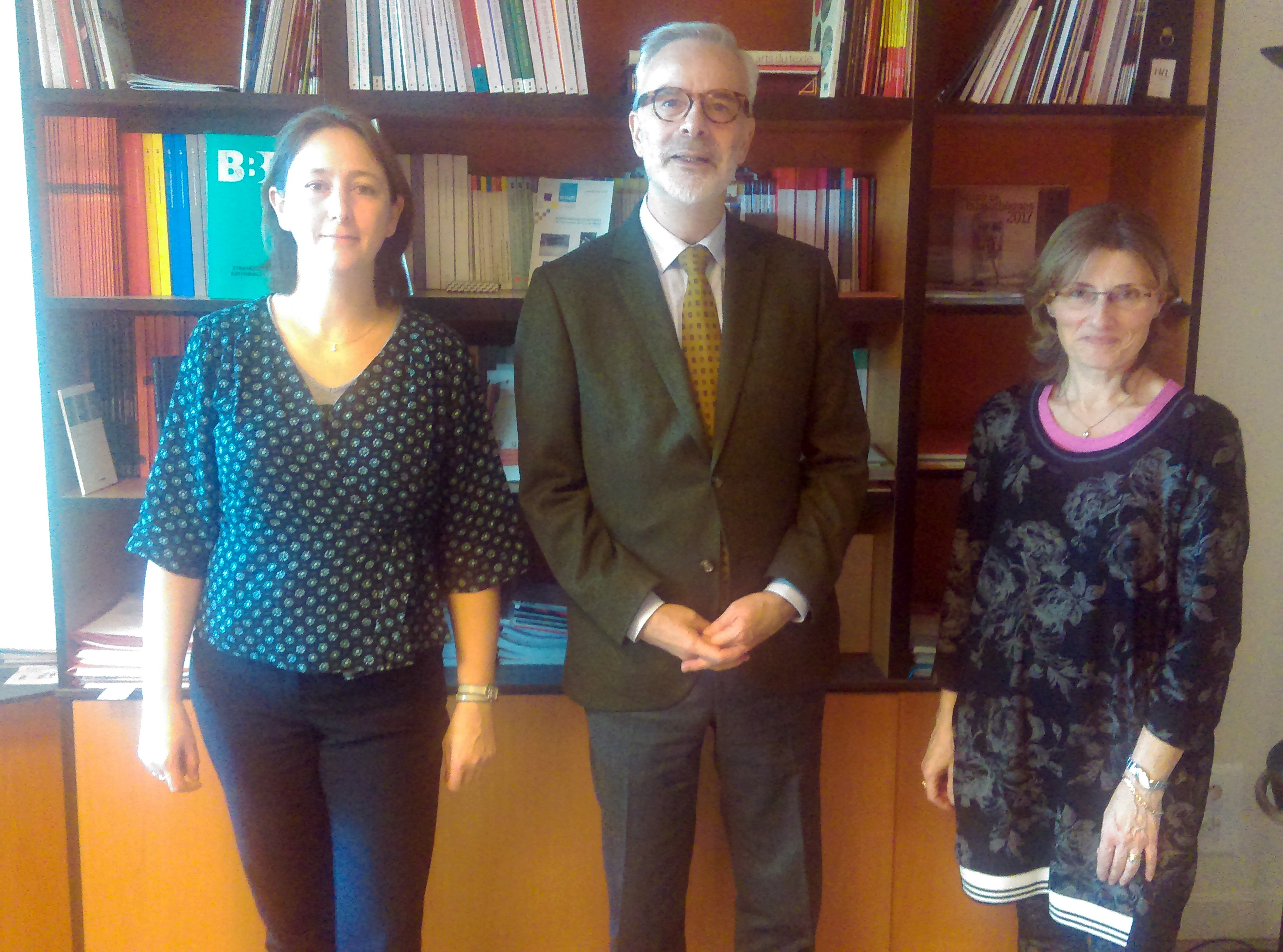 Sophie Gonzalès, Yves Alix et Nathalie Marcerou-Ramel
