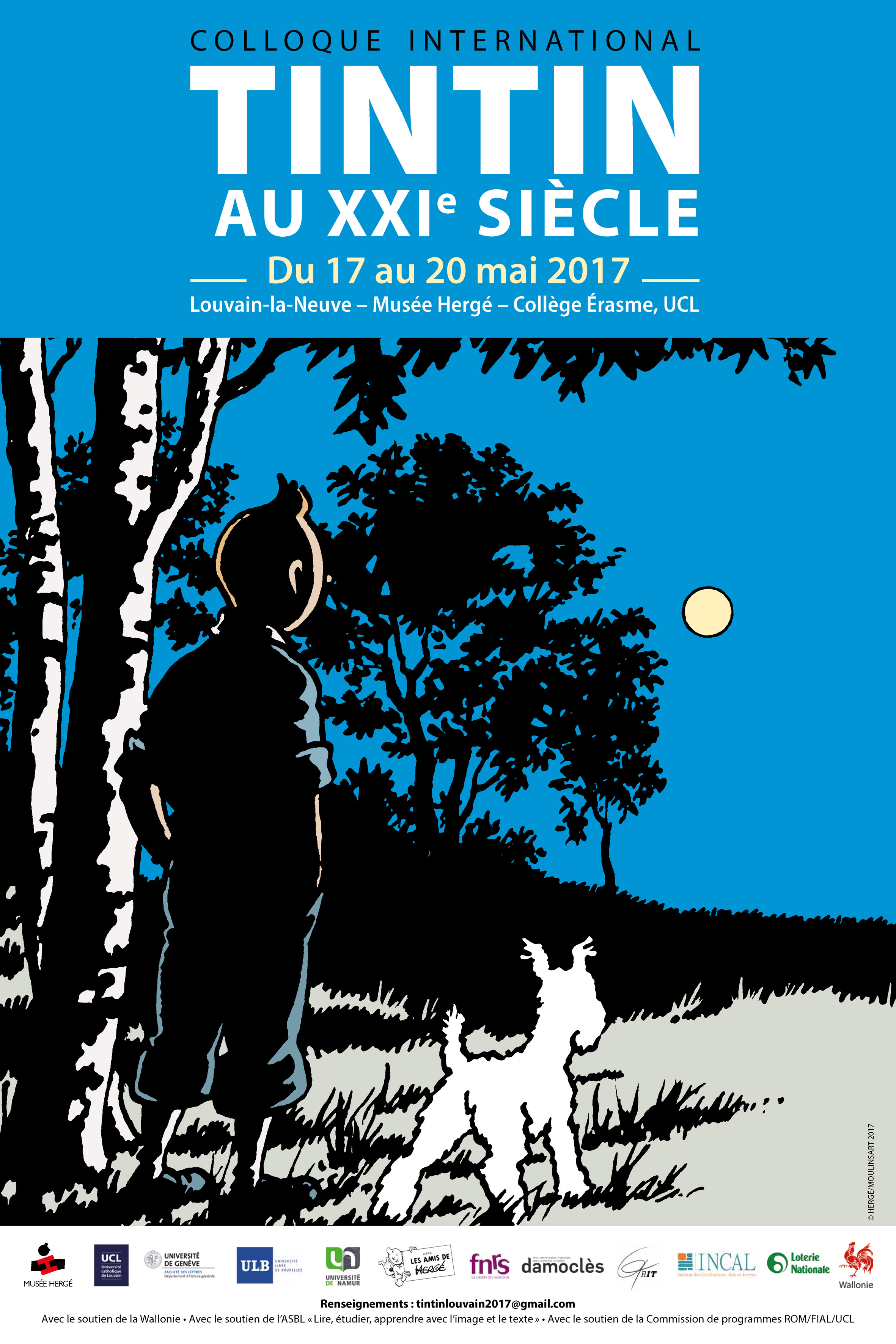 Pascal Robert : premier colloque universitaire consacré à Tintin au musée d’Hergé de Louvain