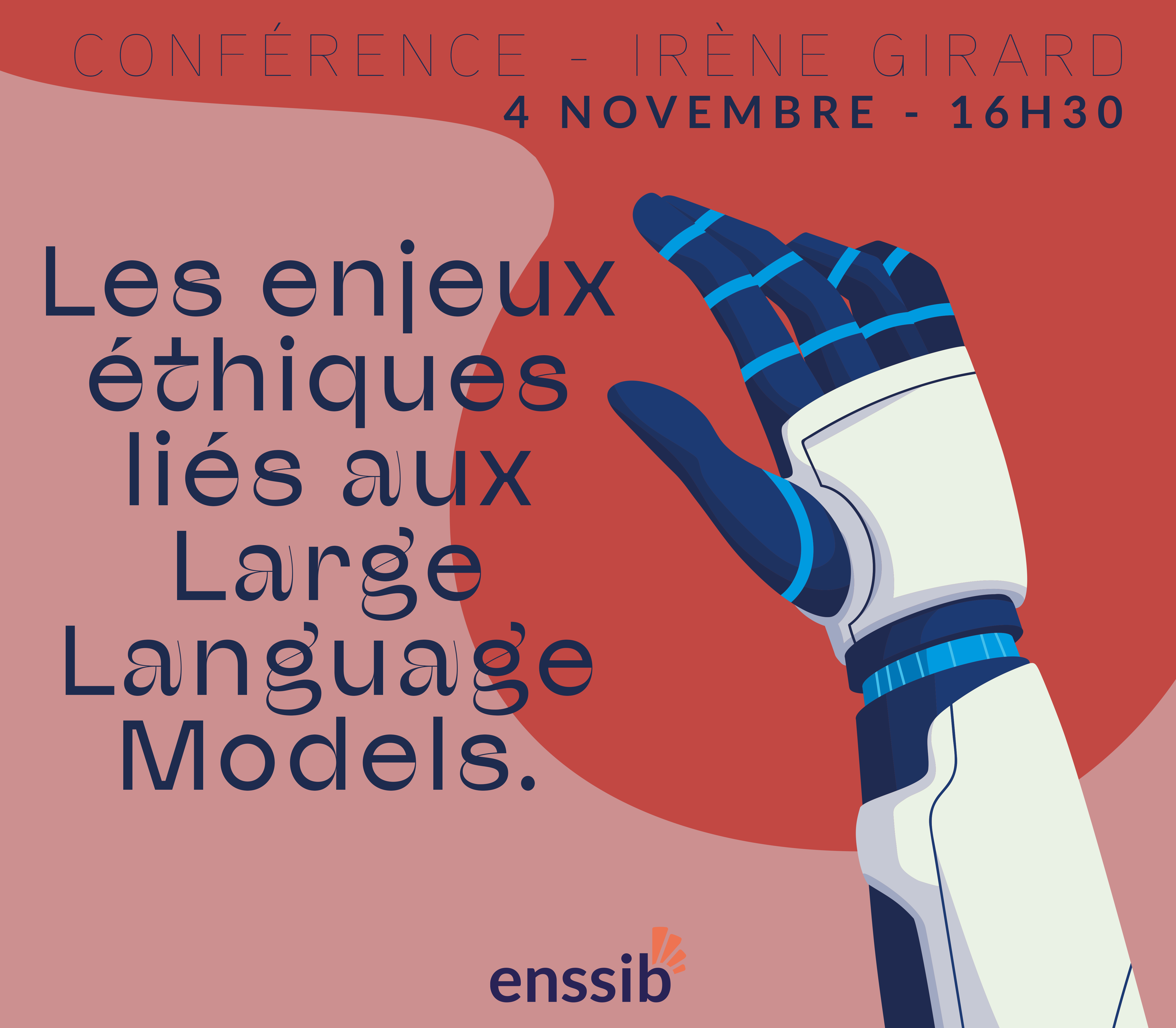 visuel de la conférence IA du 4 novembre