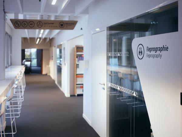 Vue Espace reprographie