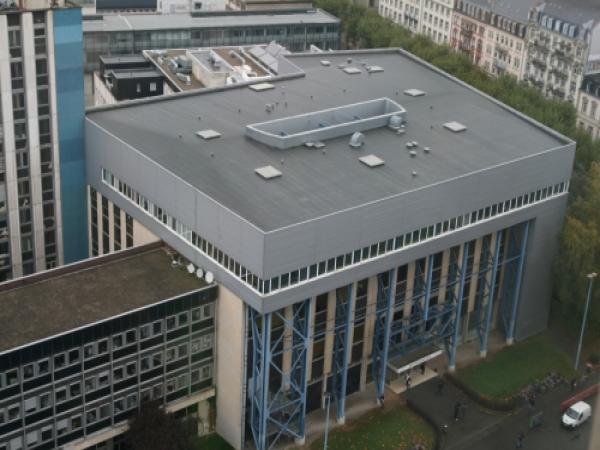 vue extérieure de l'ensemble de la bibliothèque
