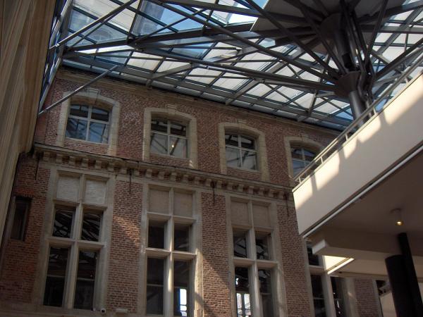 vue de la verrerie de la bibliothèque