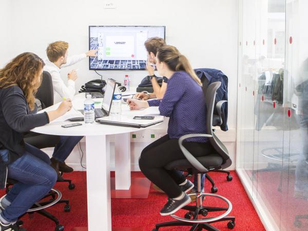 vue d'un carrel de travail